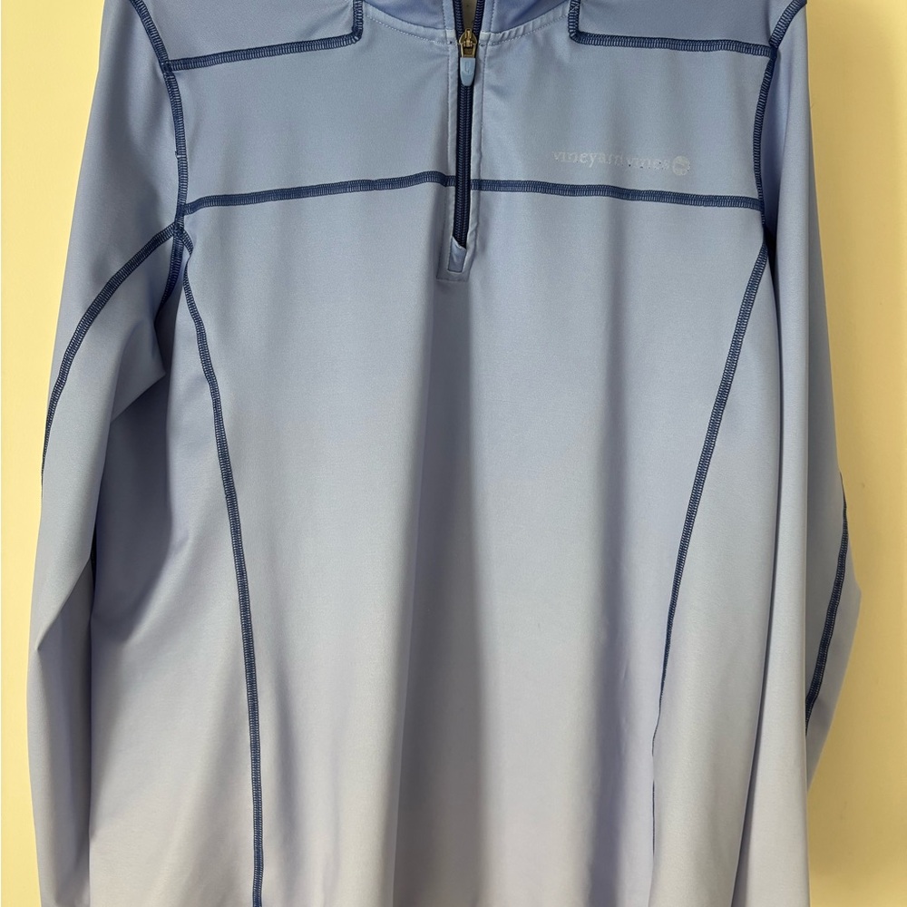 Vineyard Vines Blue Half-Zip Pullover